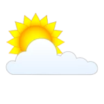 Logo of Sun and Clouds Live Wallpaper android Application 